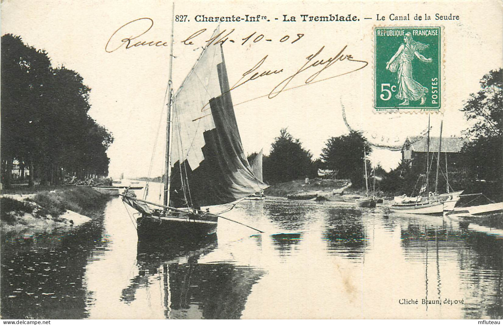 17* LA TREMBLADE   Canal De La Seudre    RL22,0668 - La Tremblade