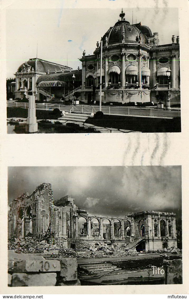 17* ROYAN  Le Casino Avant Et Apres WW2  (CPSM X14cm)   RL22,0515 - Weltkrieg 1939-45