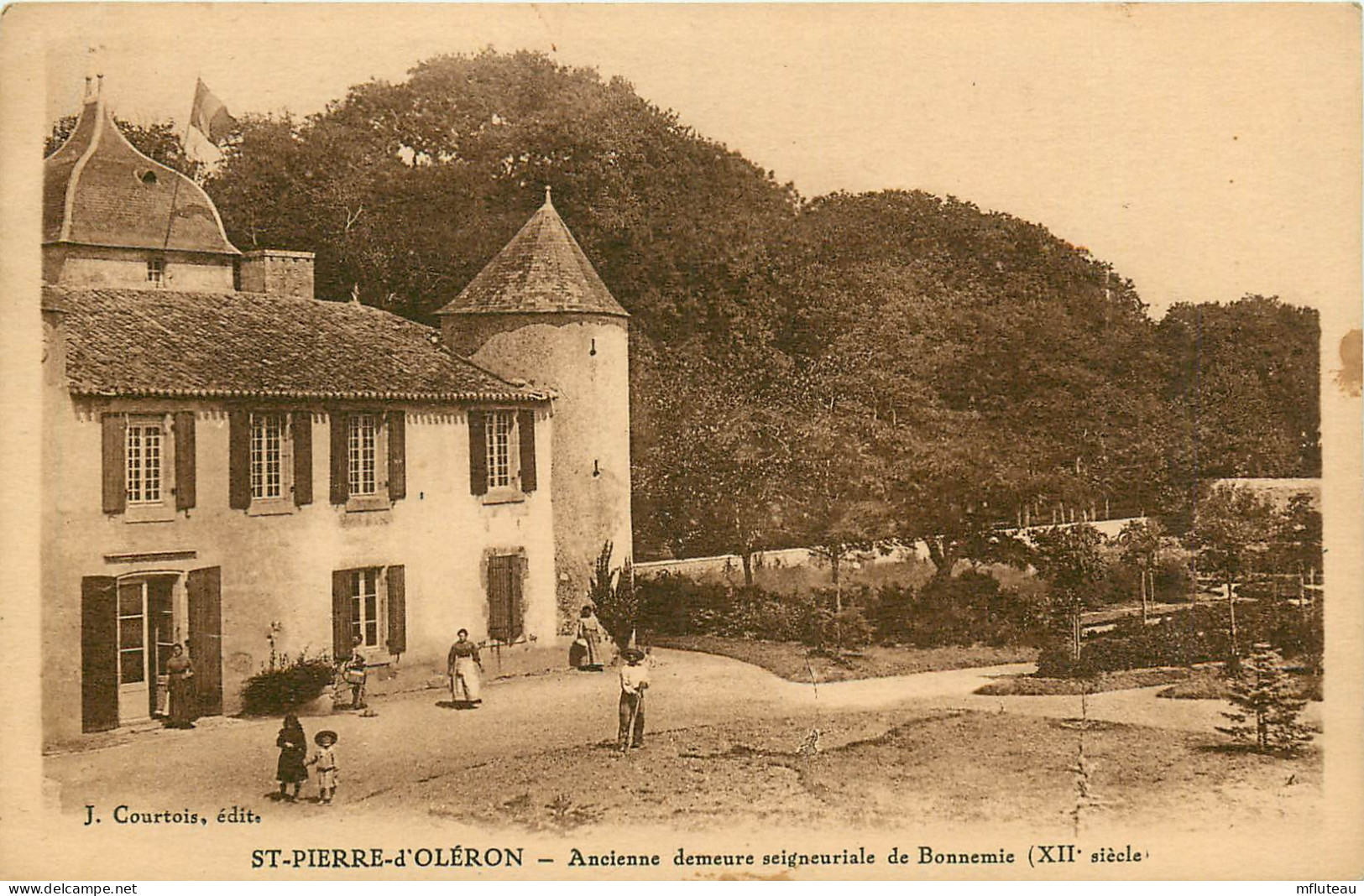 17*  ILE D OLERON  - ST PIERRE Ancienne Demeure De « bonnemie »  RL22,0263 - Saint-Pierre-d'Oleron