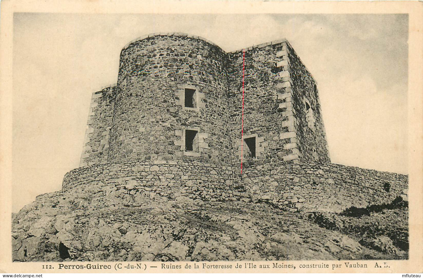 22* PERROS GUIREC   Ruine Forteresse De L Ile Aux Moines   RL22,1247 - Perros-Guirec