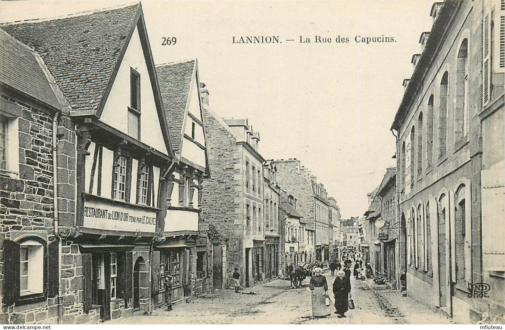 22* LANNION  Rue Des Capucins   RL22,1207 - Lannion