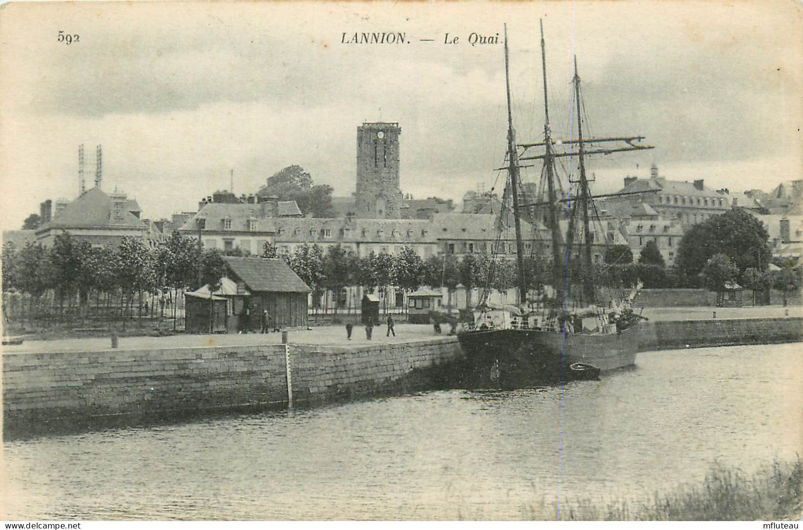 22* LANNION   La Quai   RL22,1198 - Lannion