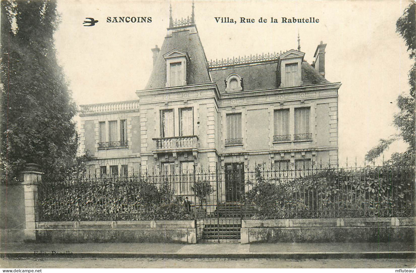 18* SANCOINS Villa Rue De La Rabutelle     RL22,0798 - Sancoins