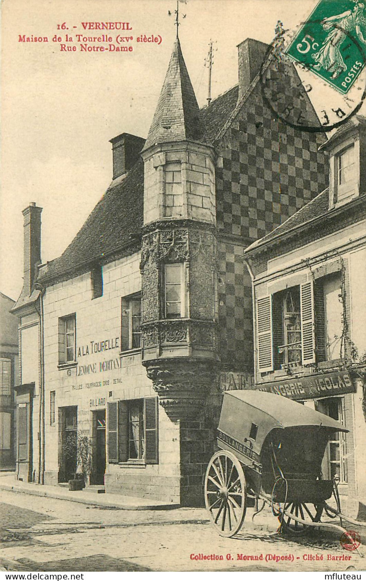 27* VERNEUIL  Maison De La Tourelle     RL22,1805 - Verneuil-sur-Avre