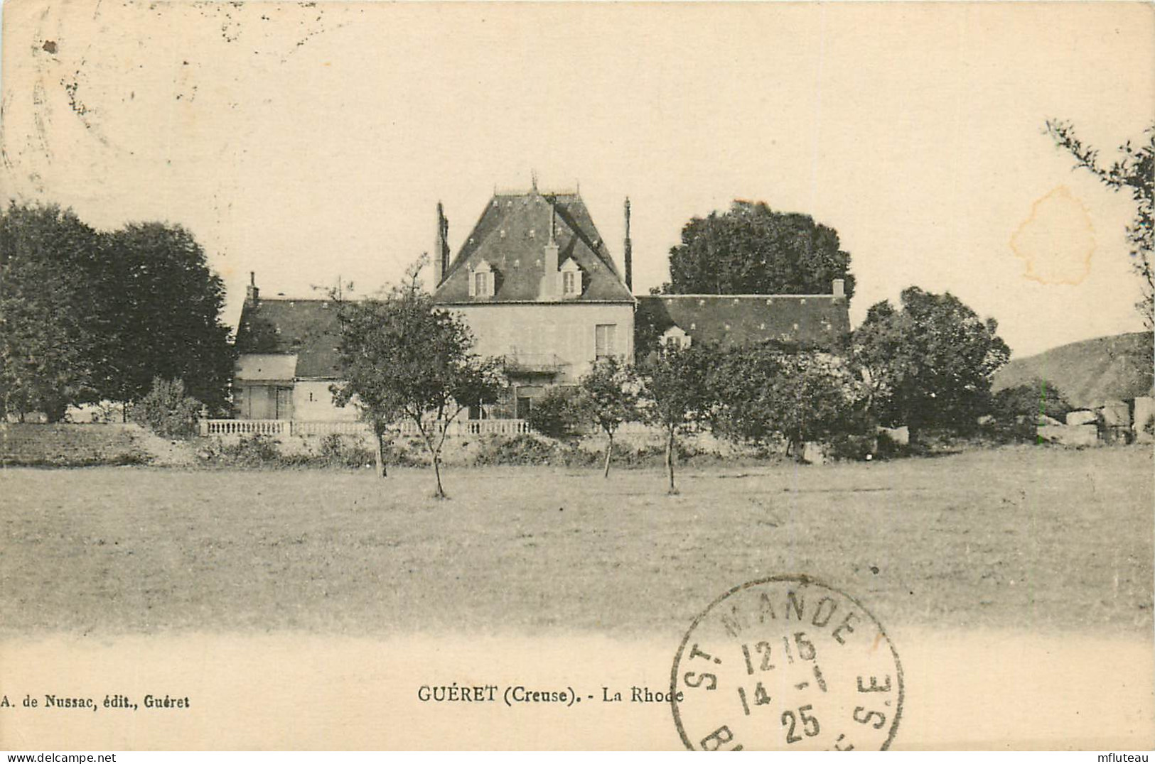 23* GUERET  La « rhode »  RL22,1560 - Guéret