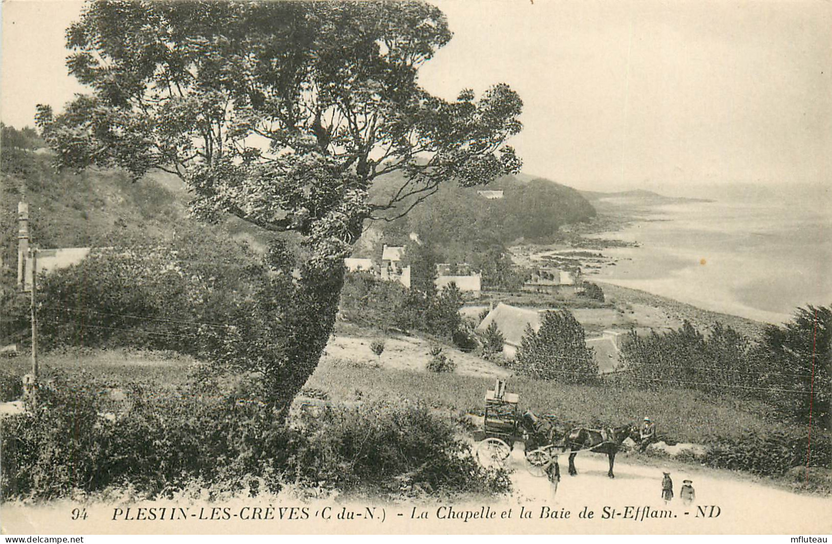 22* PLESTIN LES GREVES   Chapelle Et Baie De St Elflam    RL22,1504 - Plestin-les-Greves