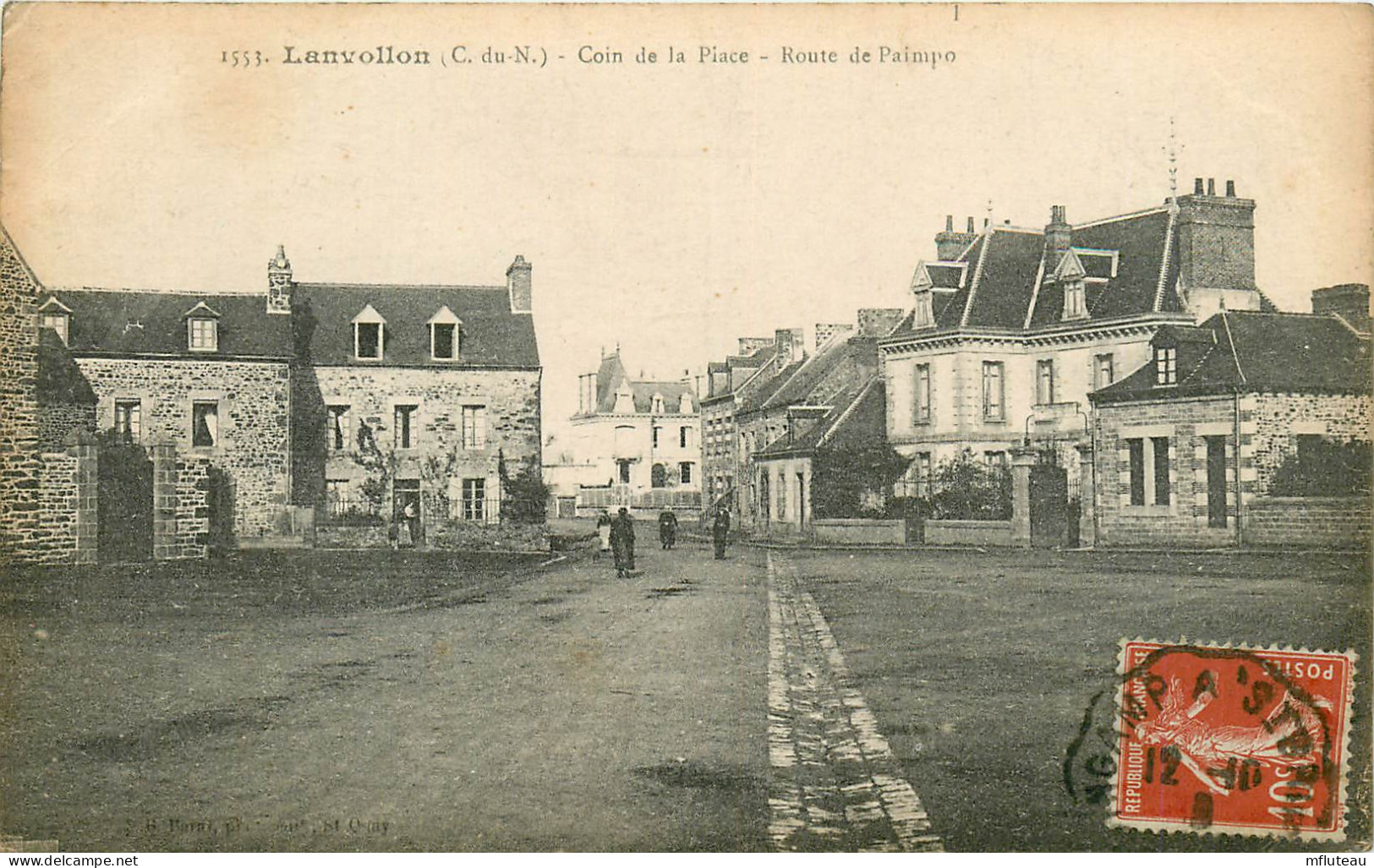 22* LANVOLLON Coin De La Place     RL22,1411 - Lanvollon