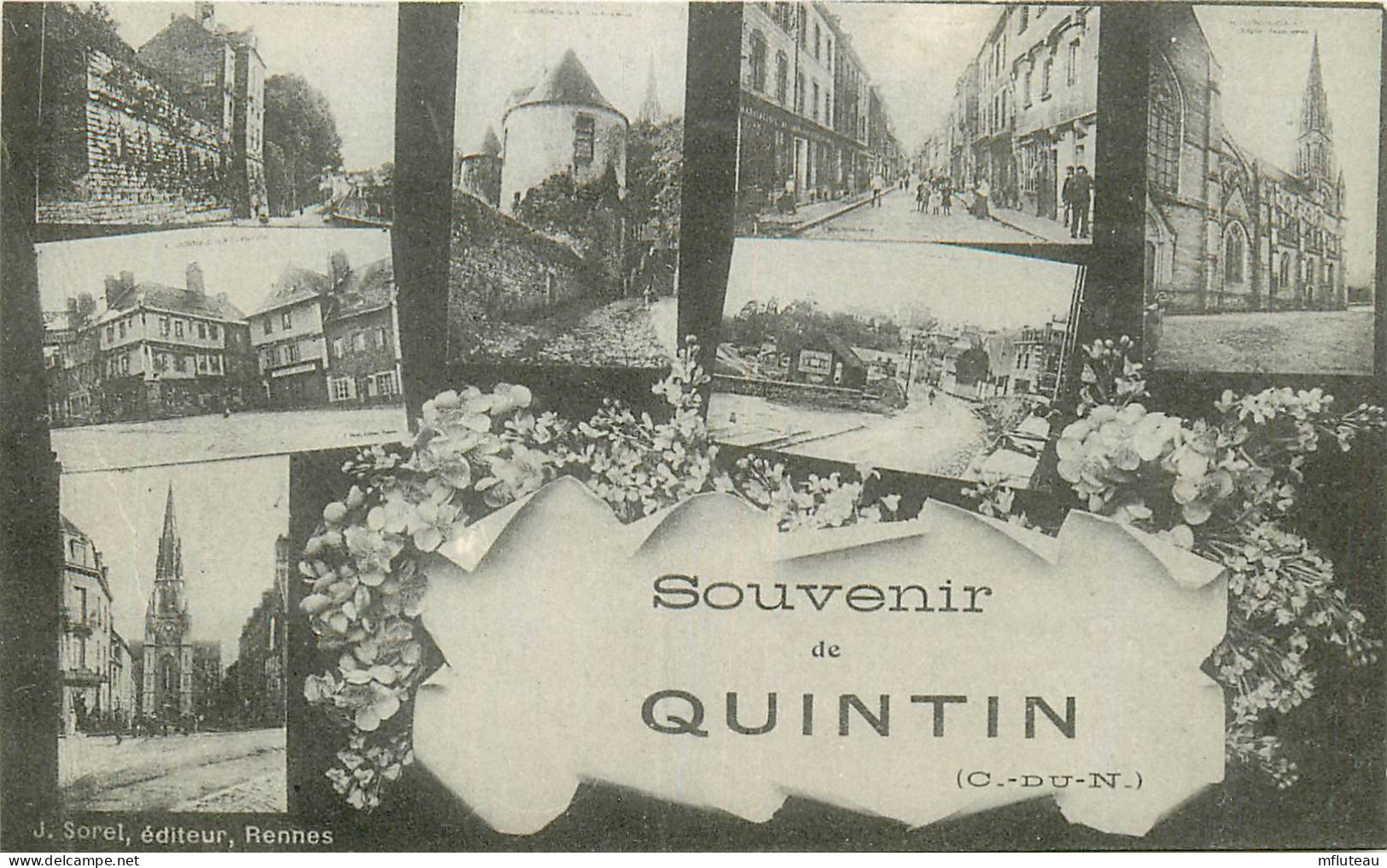 22* QUINTIN   Souvenir  - Multi Vues  RL22,1363 - Quintin