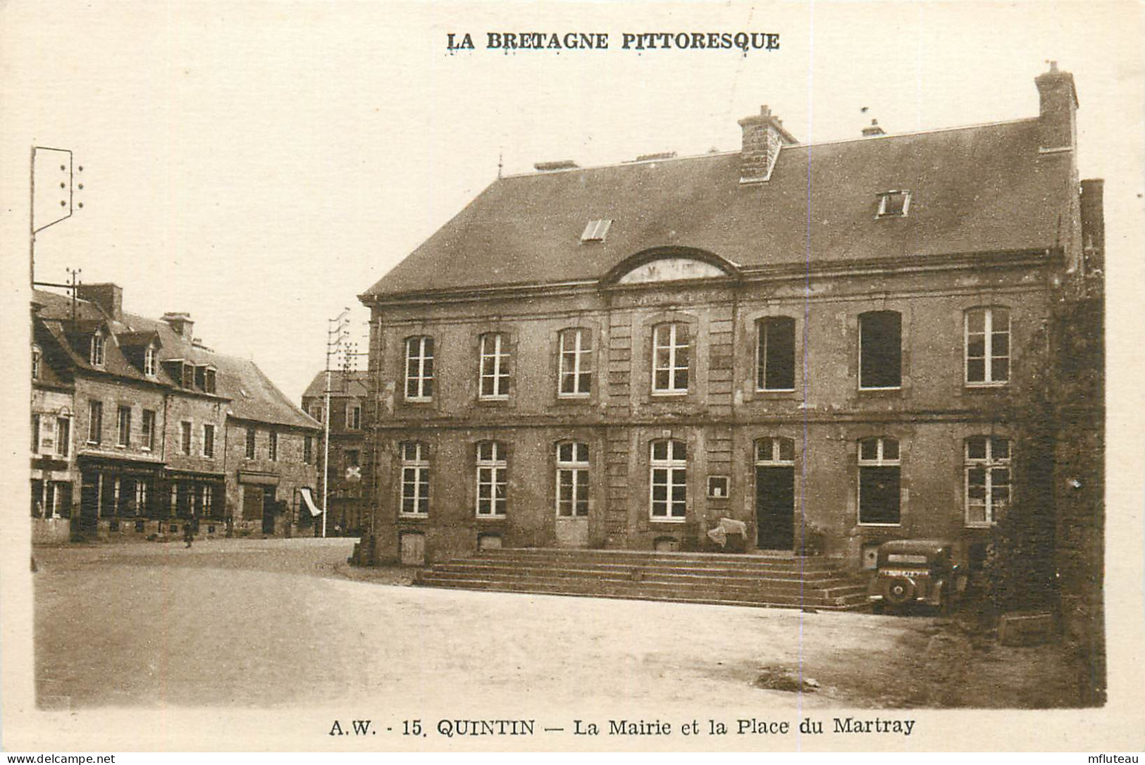 22* QUINTIN  Mairie – Place Du Martray RL22,1303 - Quintin
