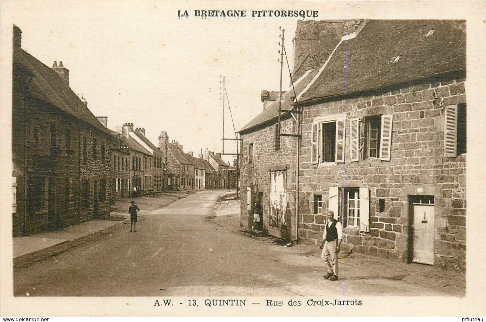 22* QUINTIN  Rue Des Croix Jarrois   RL22,1298 - Quintin