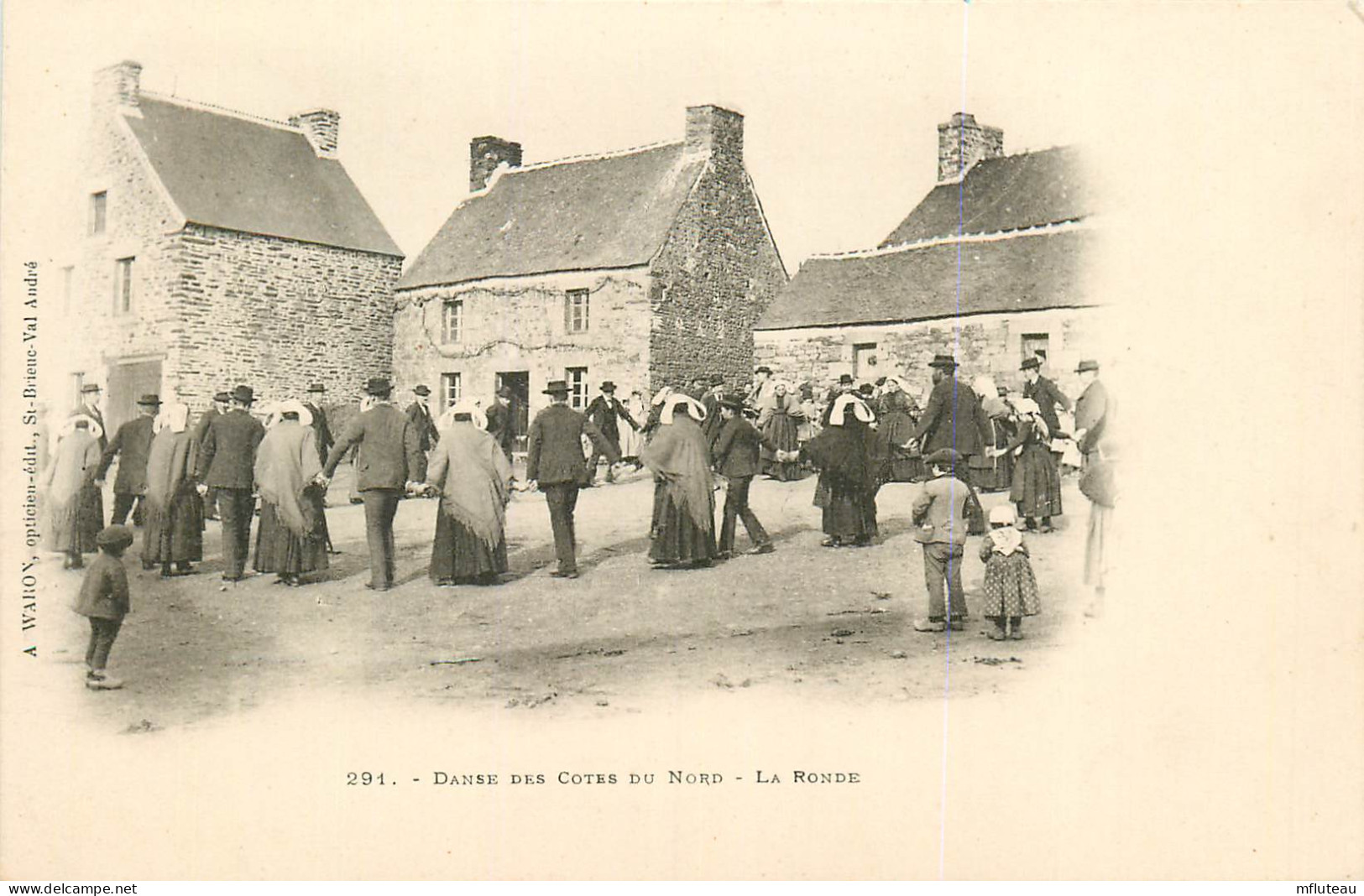 22* BRETAGNE  Danse  - La Ronde  RL22,1274 - Danses