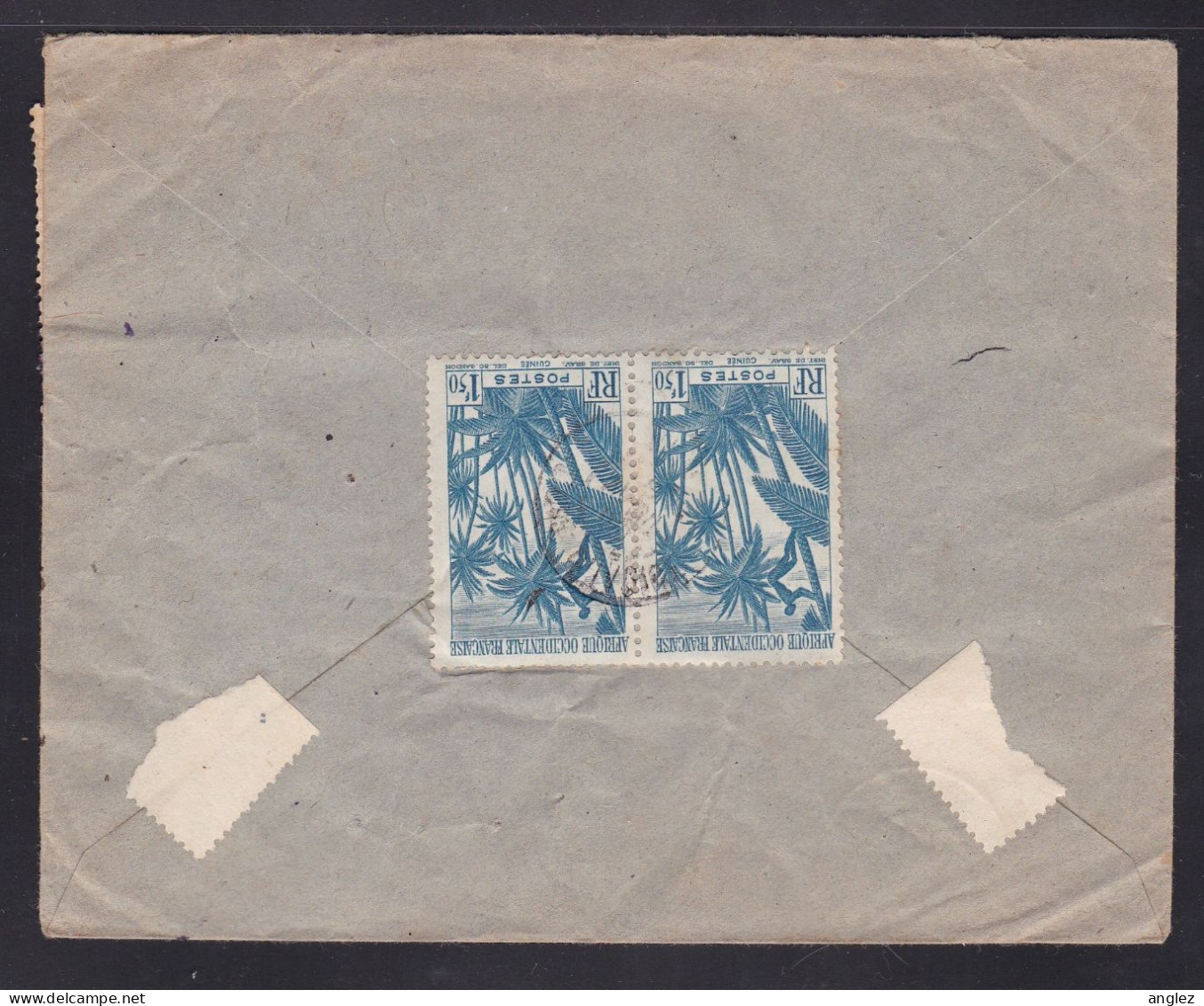 France / AOF / Cote D'Ivoire / Ivory Coast - 1950 Airmail Cover Divo To Chicago USA - Covers & Documents