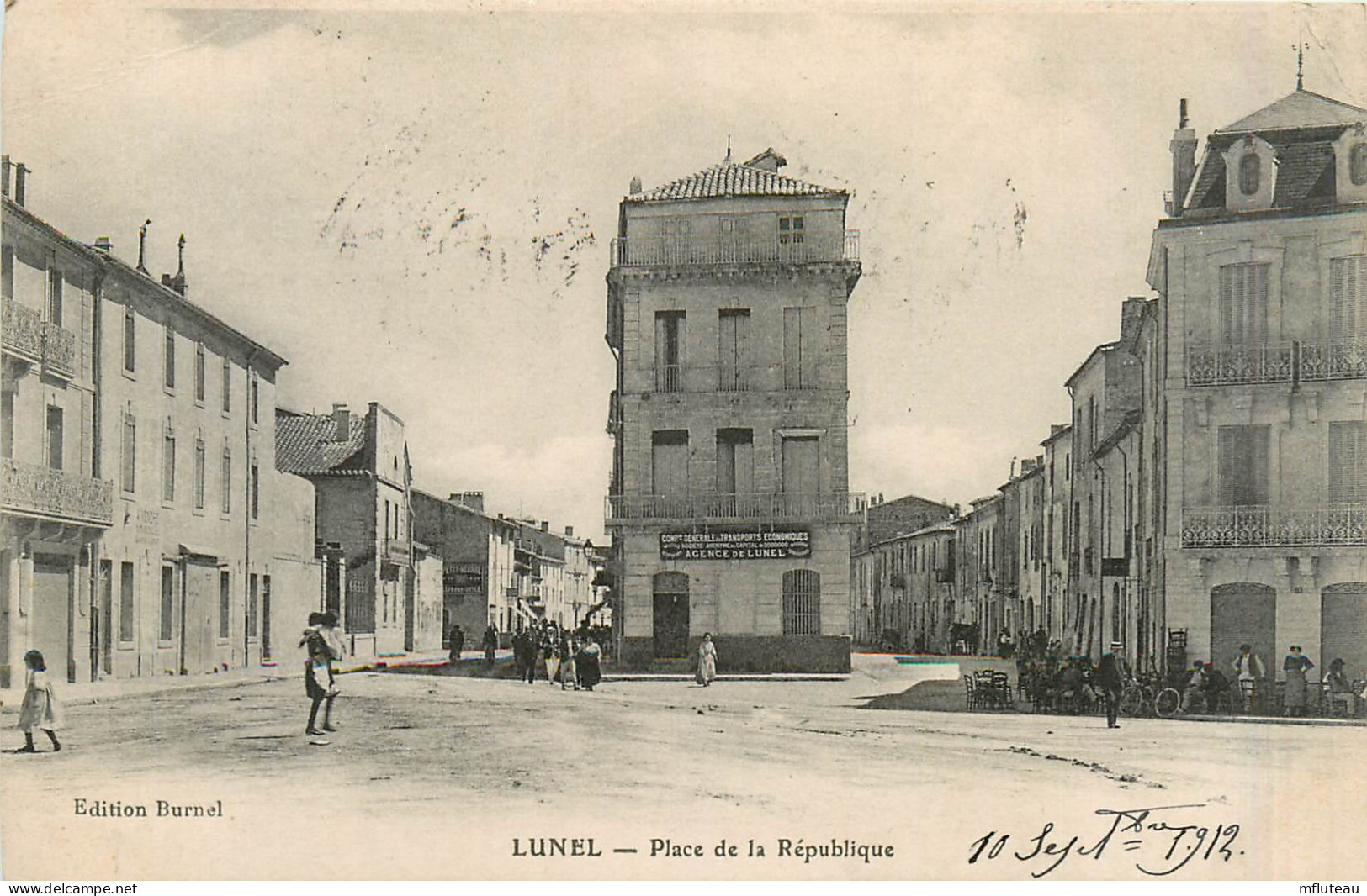 34* LUNEL     Place De La Republique    RL34.0018 - Lunel