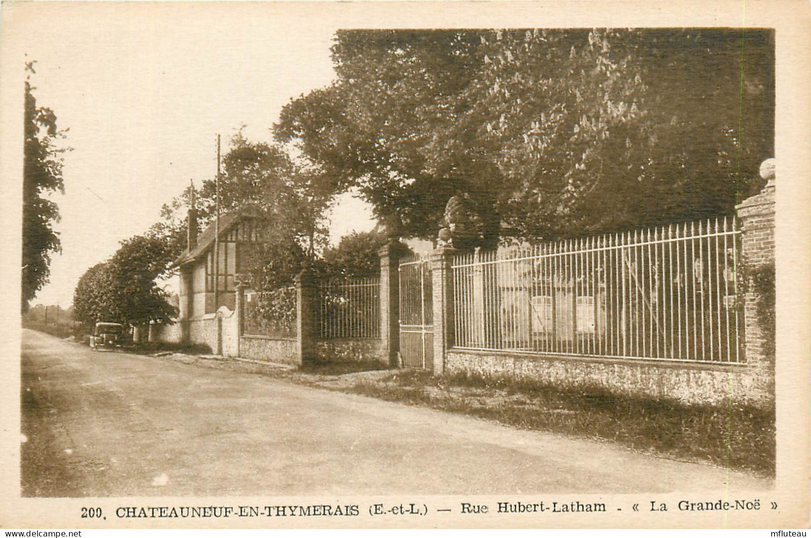 28* CHATEAUNEUF EN THIMERAIS   Rue Hubert Latham  « la Grande Noe »    RL22,2155 - Châteauneuf