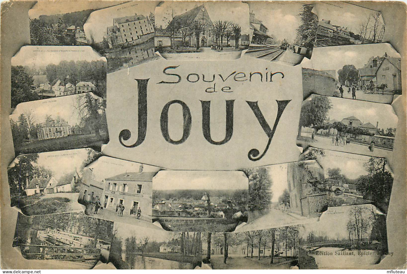 28* JOUY    Souvenir  - Multi Vues       RL22,2105 - Jouy