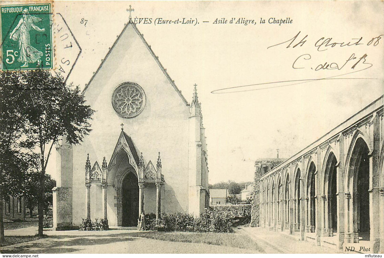 28* LEVES Asile D Aligre – La Chapelle     RL22,2073 - Lèves