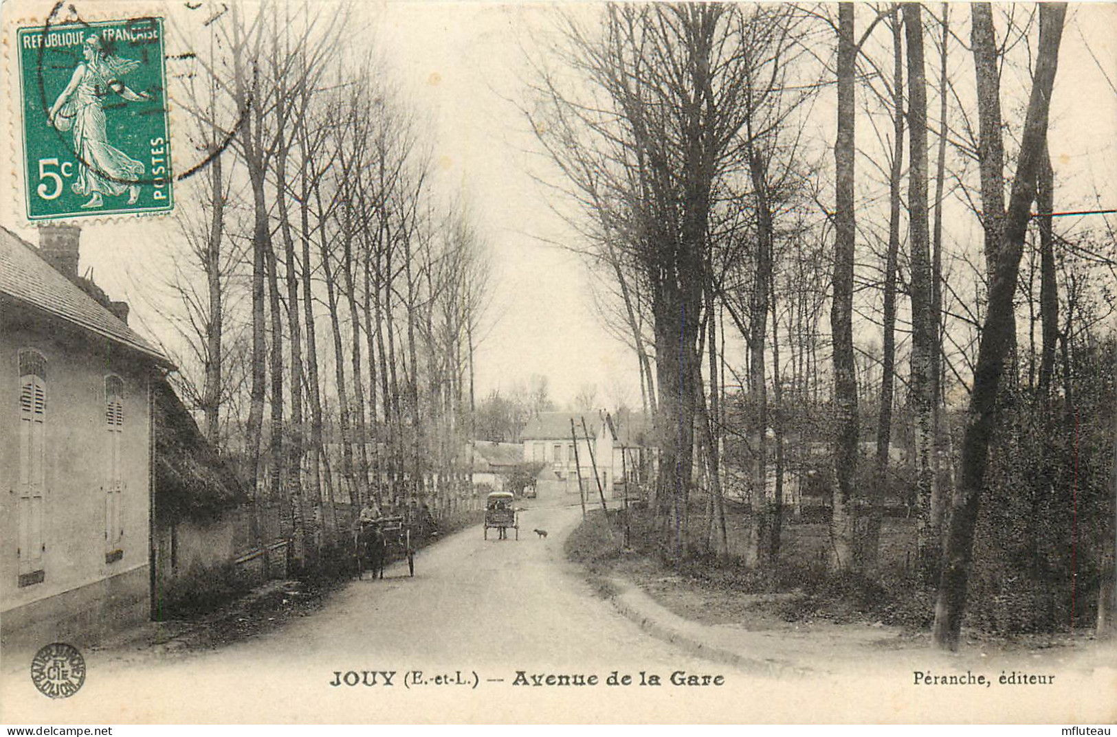 28* JOUY  Av De La Gare      RL22,2052 - Jouy