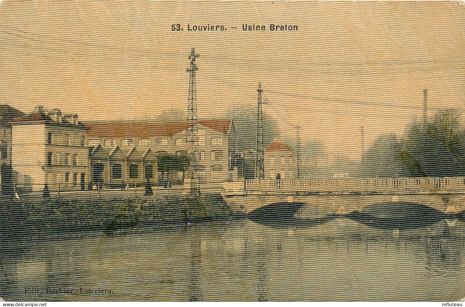27* LOUVIERS   Usine Breton    RL22,1935 - Louviers