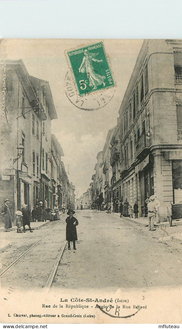 38* LA COTE ST ANDRE  Rue De La Republique         RL34.0621 - La Côte-Saint-André