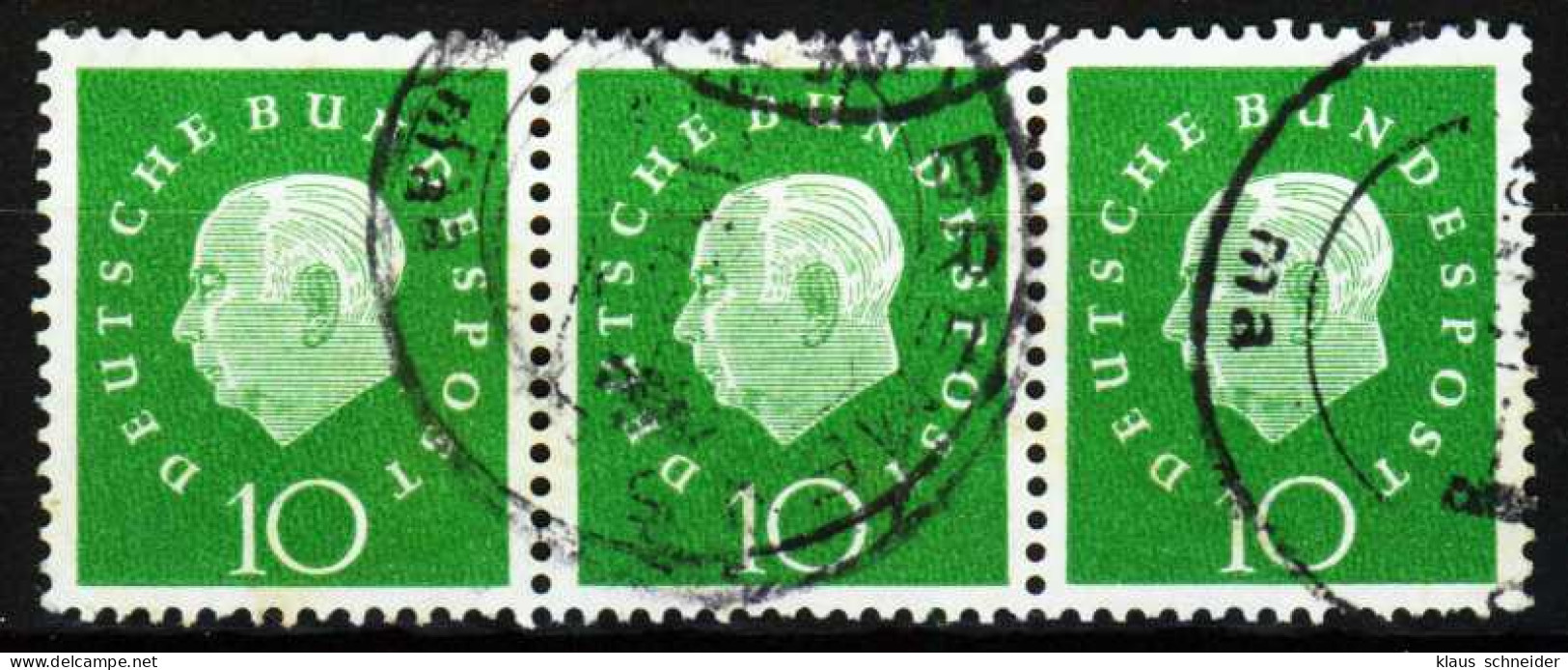 BRD DS HEUSS 3 Nr 303 Gestempelt WAAGR PAAR X278DDE - Used Stamps