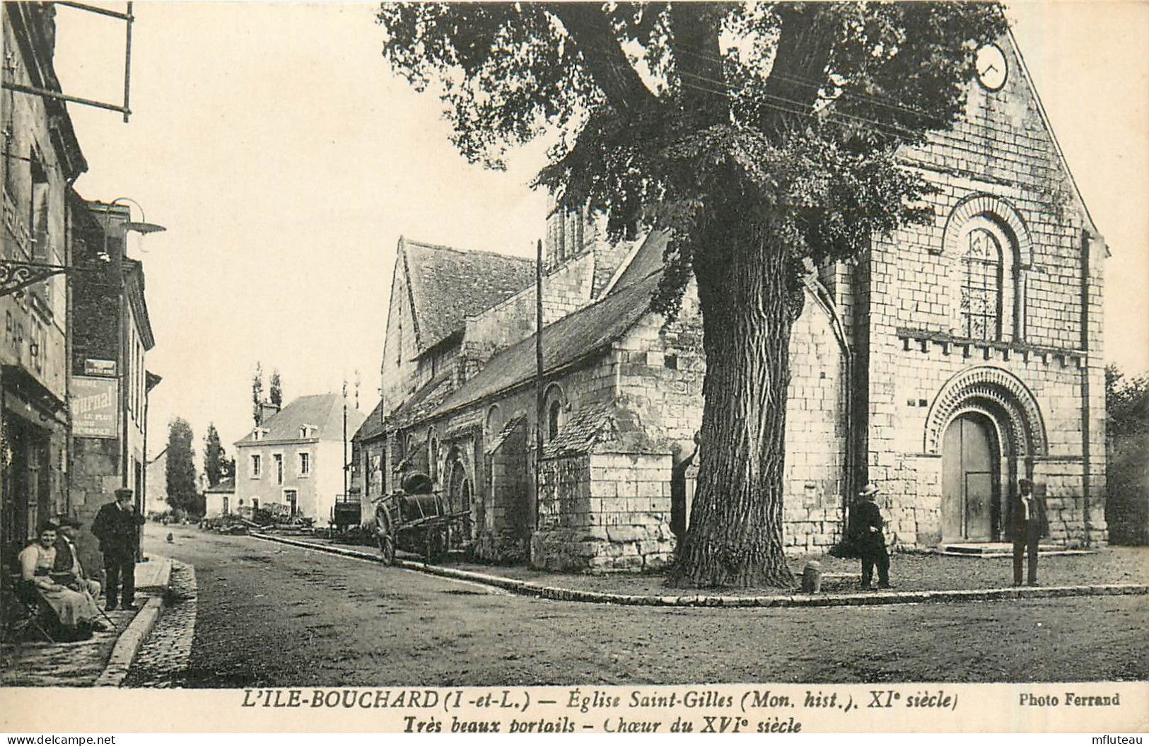 37* L ILE BOUCHARD  Eglise St Gilles        RL34.0466 - L'Île-Bouchard