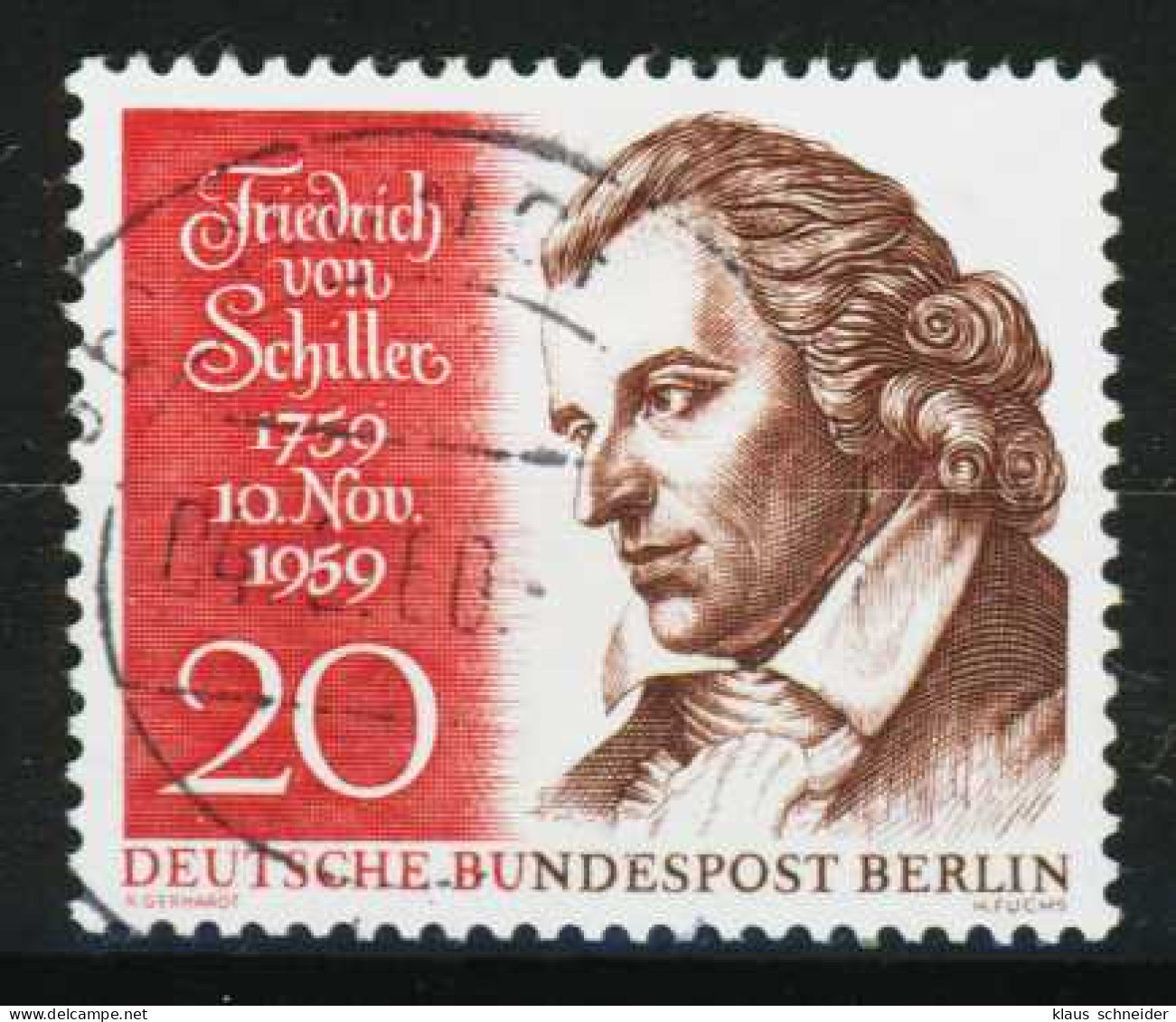 BERLIN 1959 Nr 190 Gestempelt X2B9506 - Used Stamps