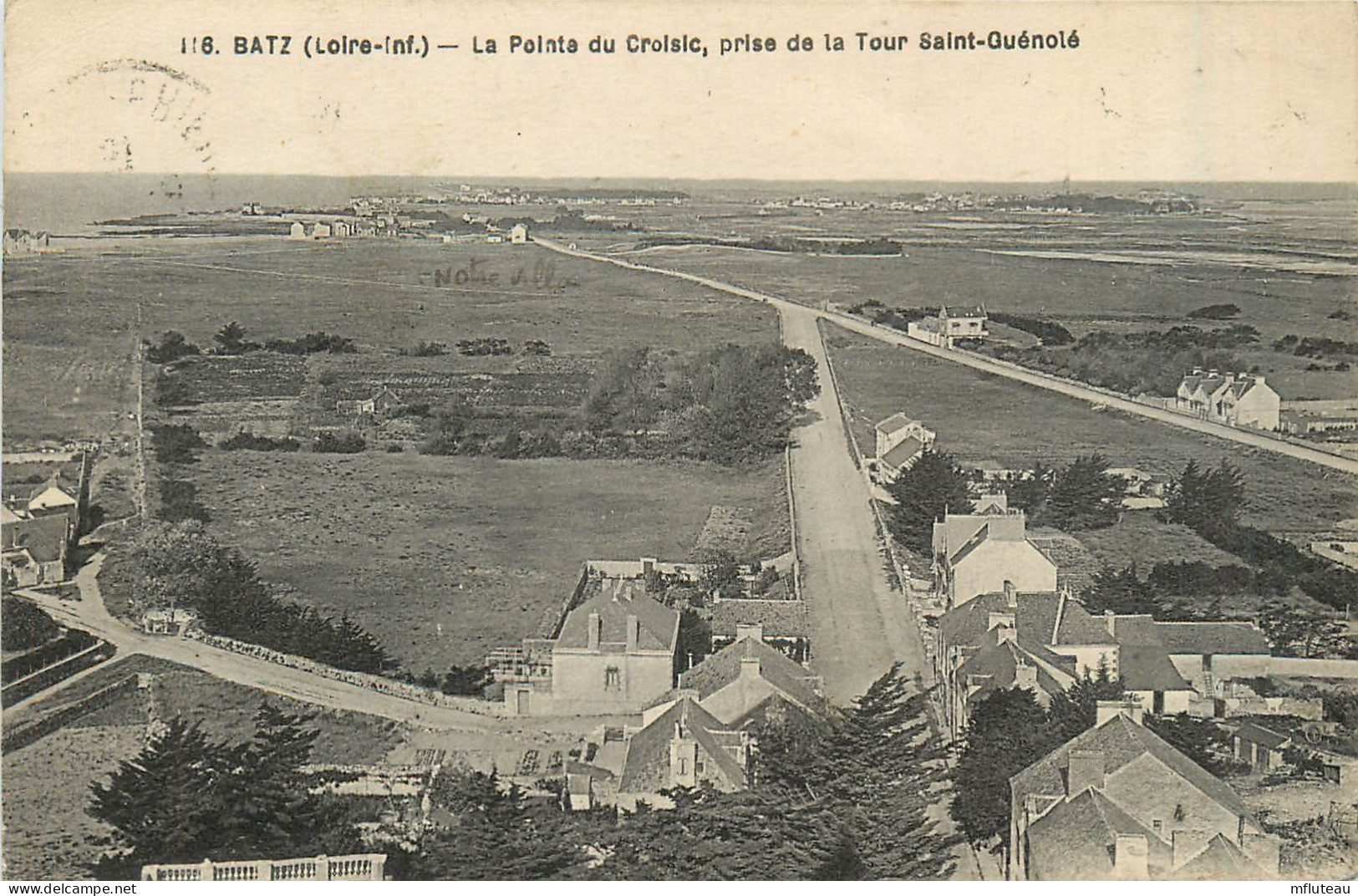 44* BATZ    Vue Generale   RL34.1270 - Batz-sur-Mer (Bourg De B.)
