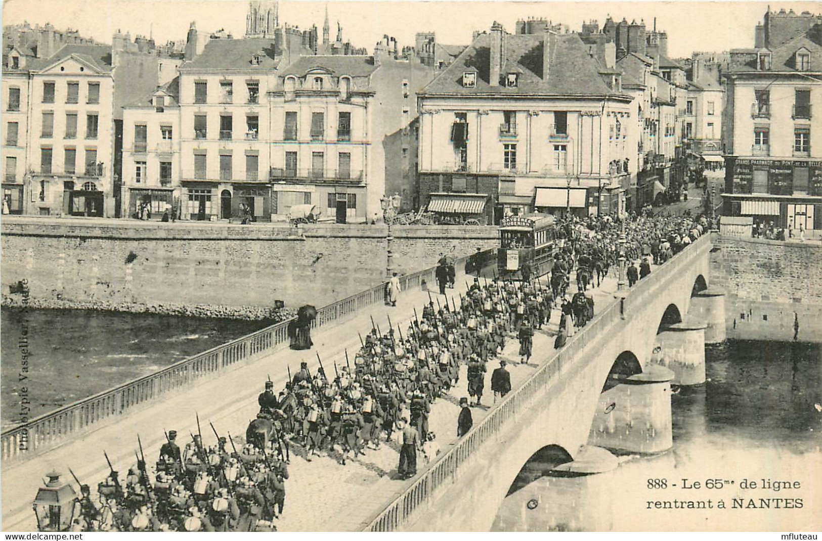 44* NANTES   Le 65e De Ligne      RL34.1176 - Régiments