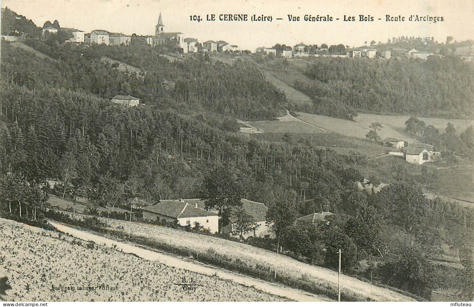 42* LE CERGNE  Vue Generale        RL34.0902 - Autres & Non Classés