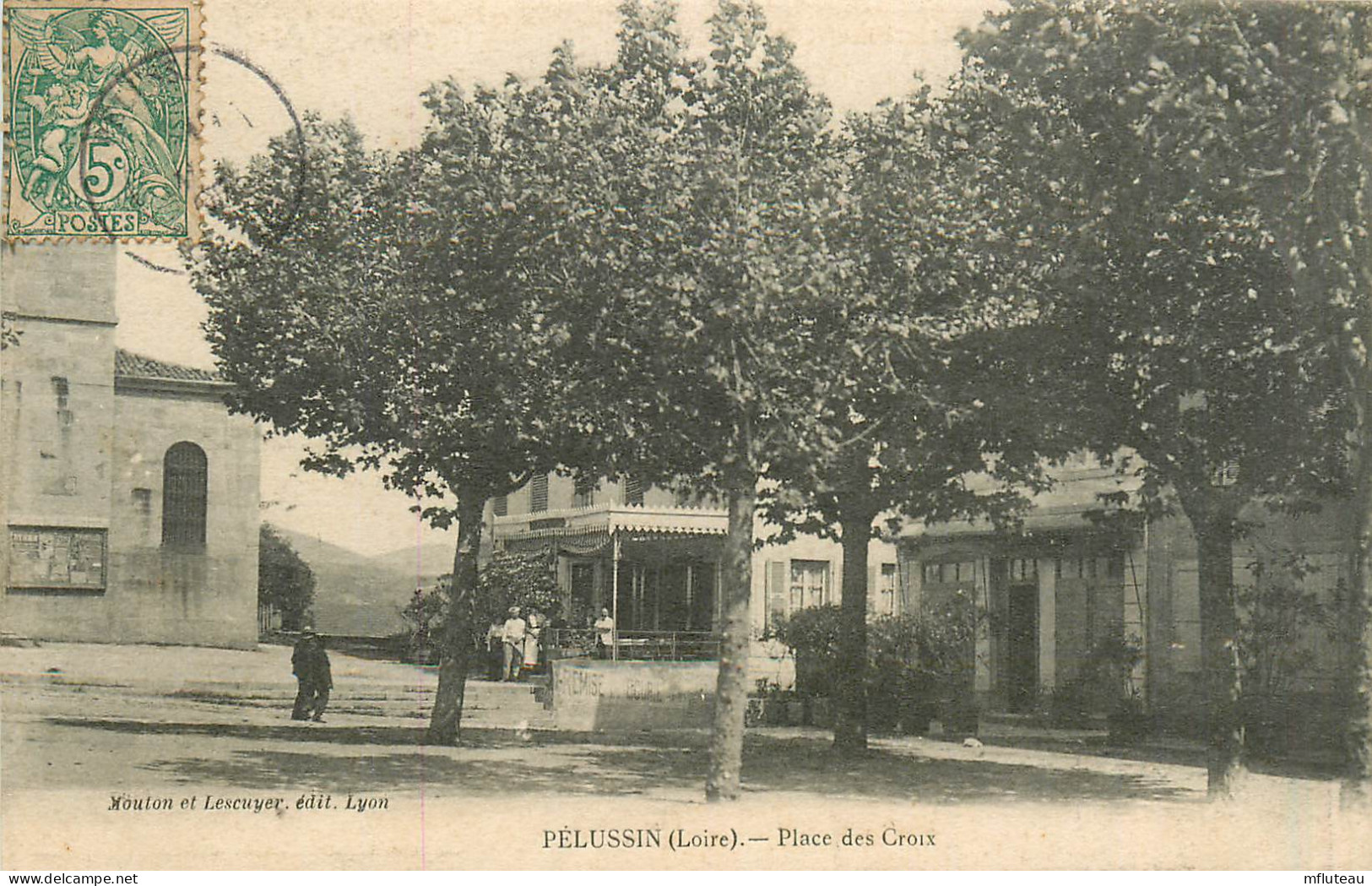 42* PELUSSIN    Place Des Croix     RL34.0878 - Pelussin