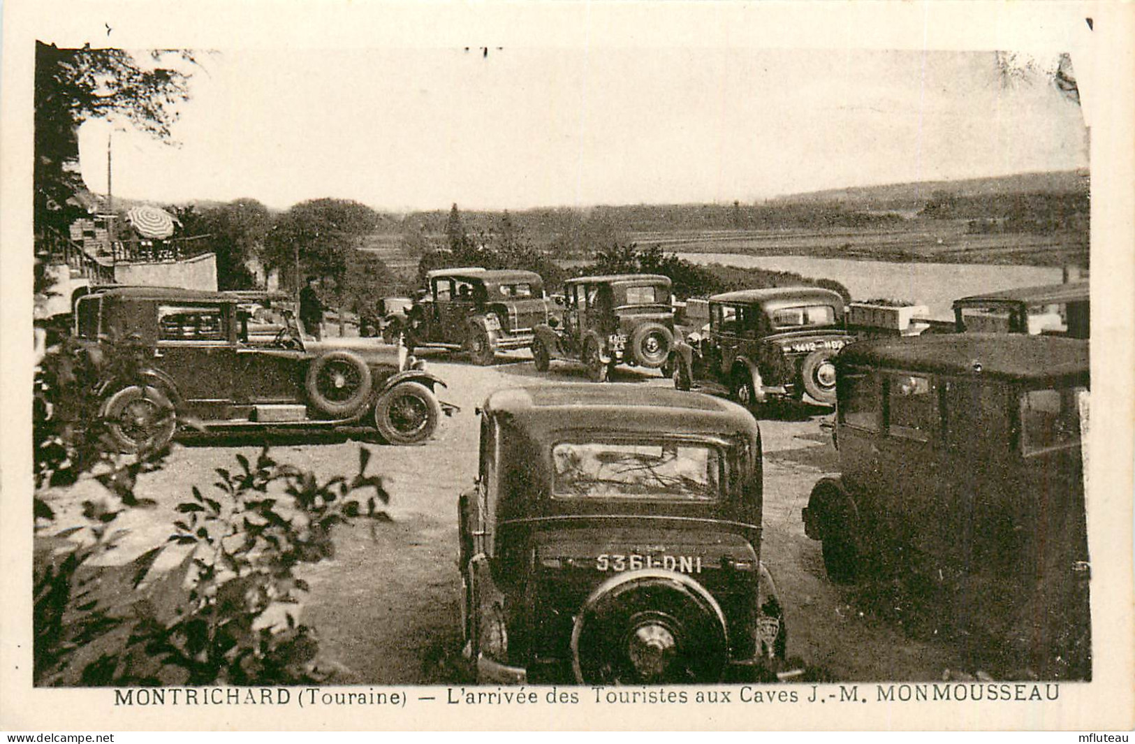 41* MONTRICHARD  Arrivee Des Touristes Aux Caves   Monmousseau      RL34.0750 - Montrichard