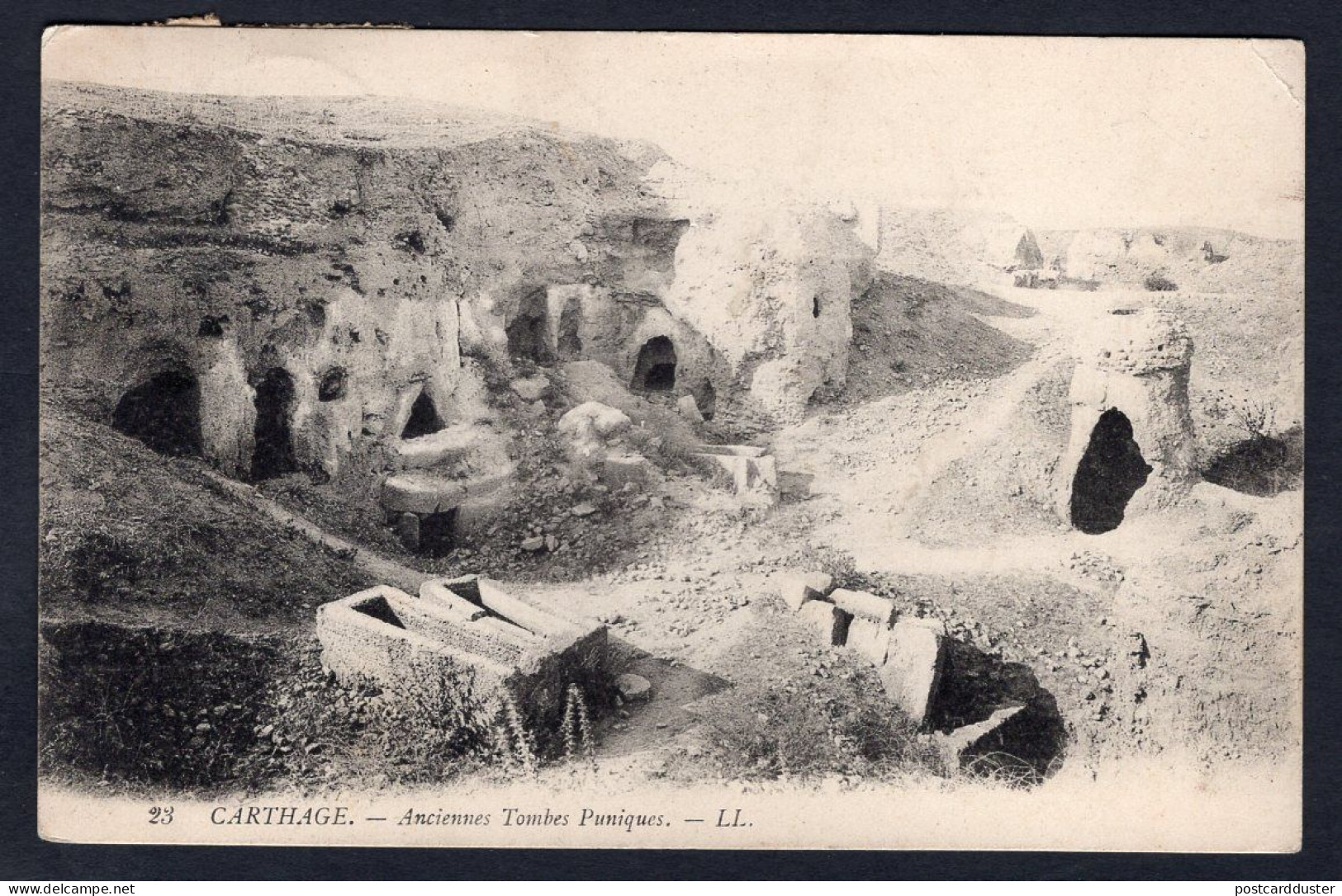 FRENCH TUNISIA 1918 Military Censored Postcard To USA (p140) - Lettres & Documents