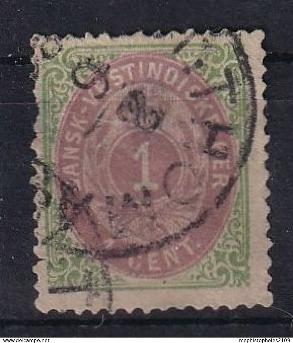 DANISH WEST-INDIES 1874 - Canceled - Sc# 5a - Denmark (West Indies)