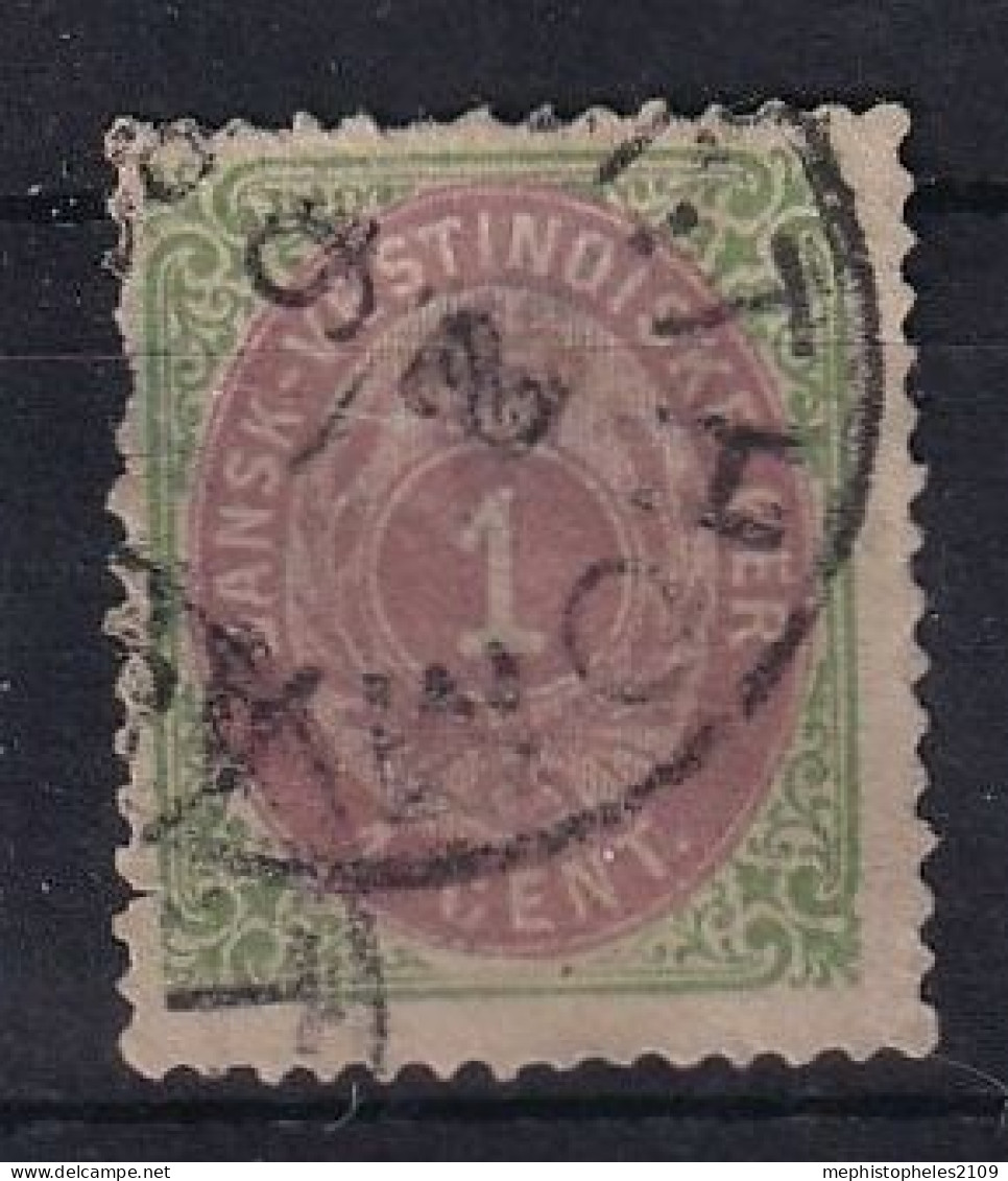 DANISH WEST-INDIES 1874 - Canceled - Sc# 5a - Danimarca (Antille)