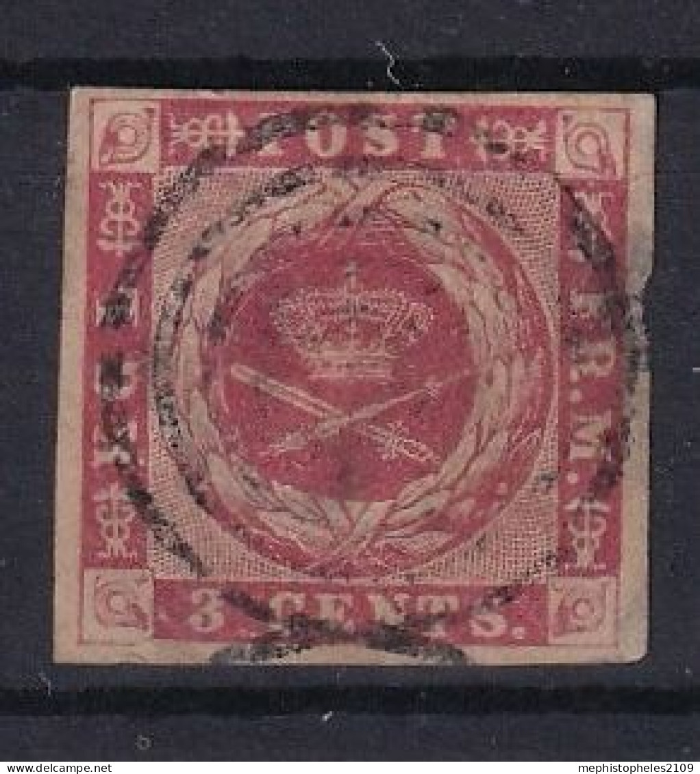 DANISH WEST-INDIES 1856 - Canceled - Mi 1 - Danemark (Antilles)