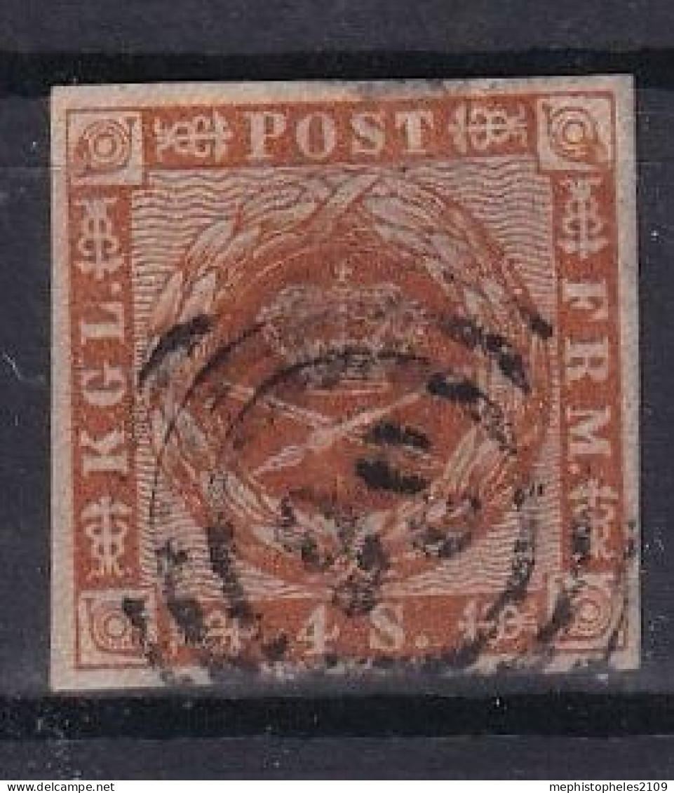 DENMARK 1863 - Canceled - Mi 9 - Gebruikt