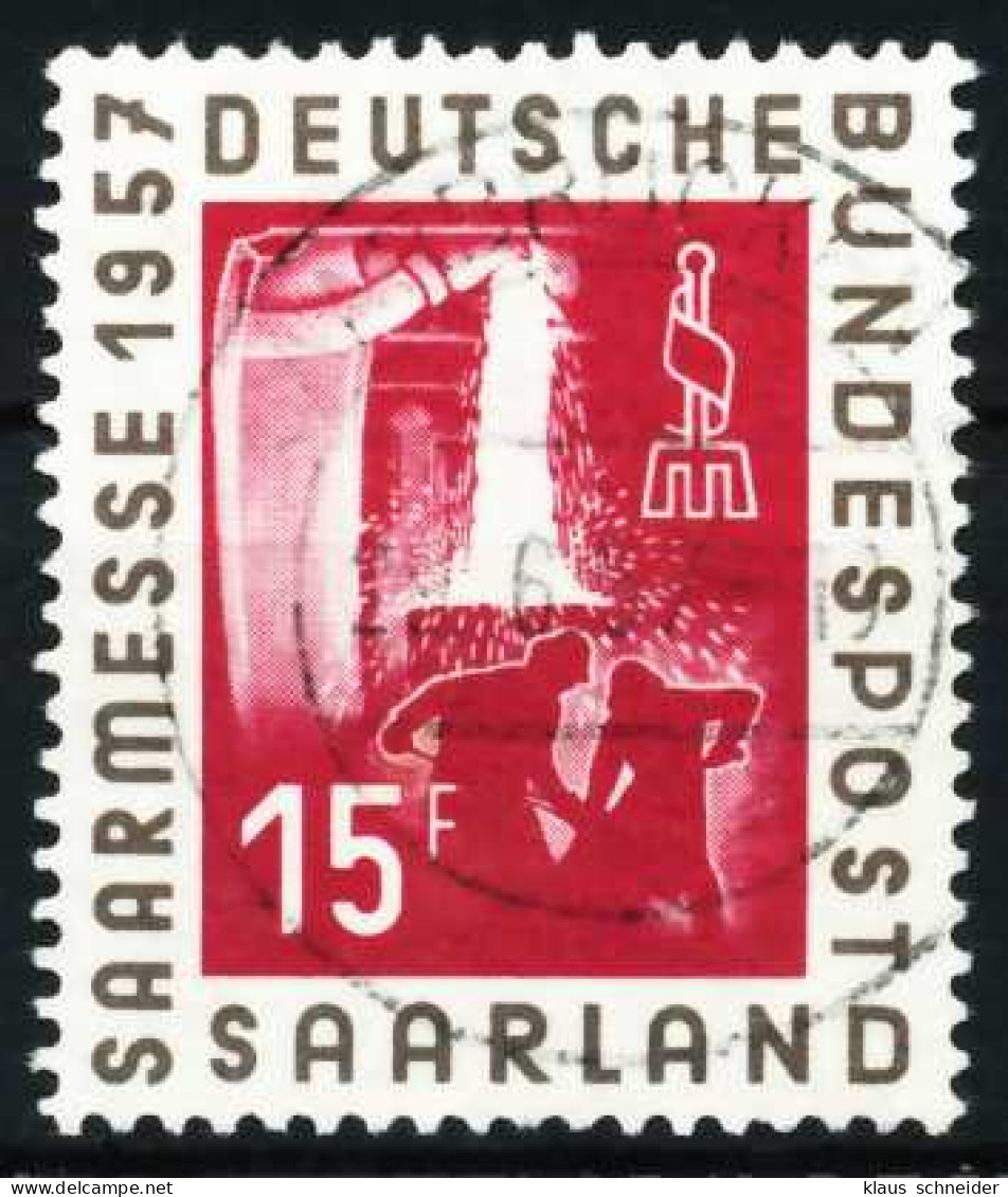 SAAR OPD 1957 Nr 400 Gestempelt X5F6AFA - Used Stamps