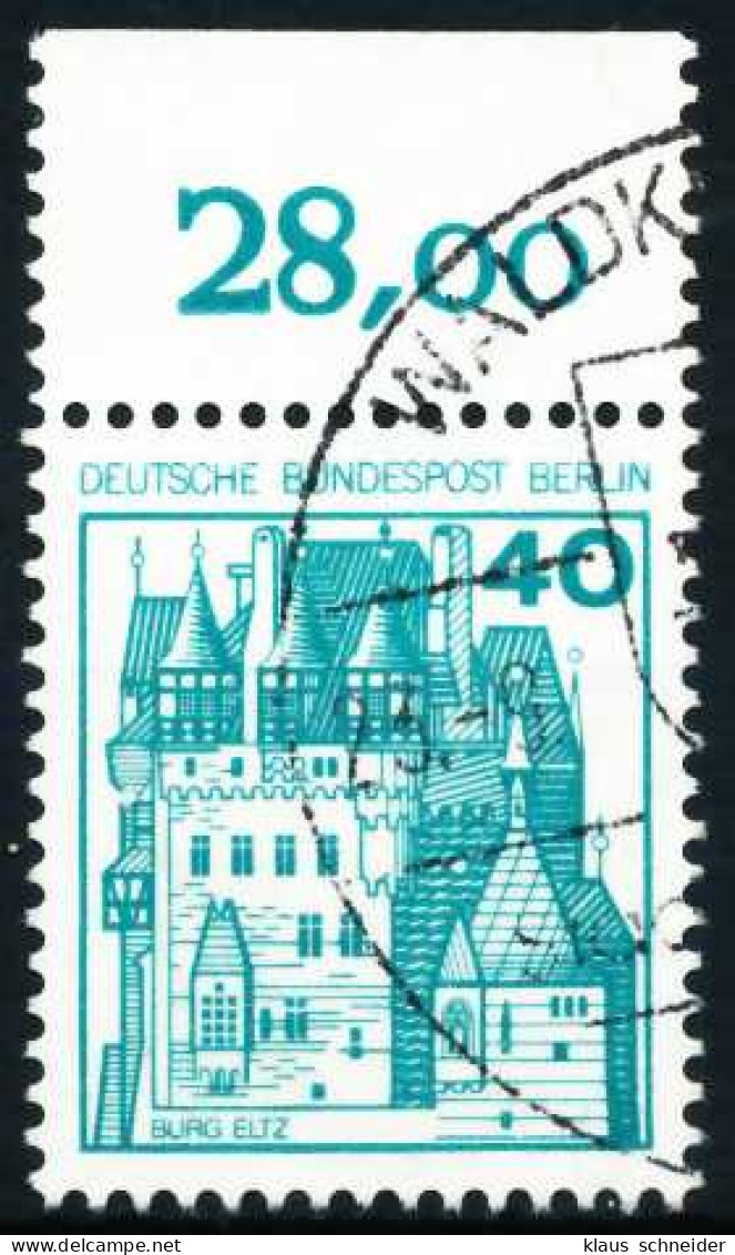 BERLIN DS BURGEN U. SCHLÖSSER Nr 535 Gestempelt ORA X6108B6 - Used Stamps