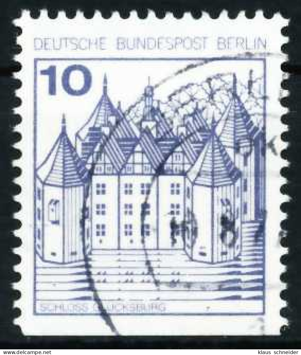 BERLIN DS BURGEN U. SCHLÖSSER Nr 532D Zentrisch Gestempelt X61E6D2 - Used Stamps