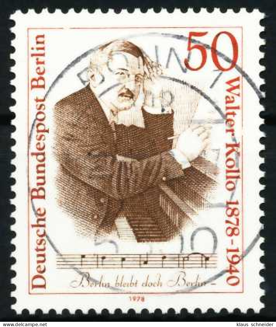 BERLIN 1978 Nr 561 Zentrisch Gestempelt X61E96E - Used Stamps