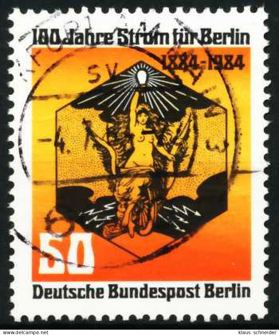 BERLIN 1984 Nr 720 Zentrisch Gestempelt X62E636 - Oblitérés