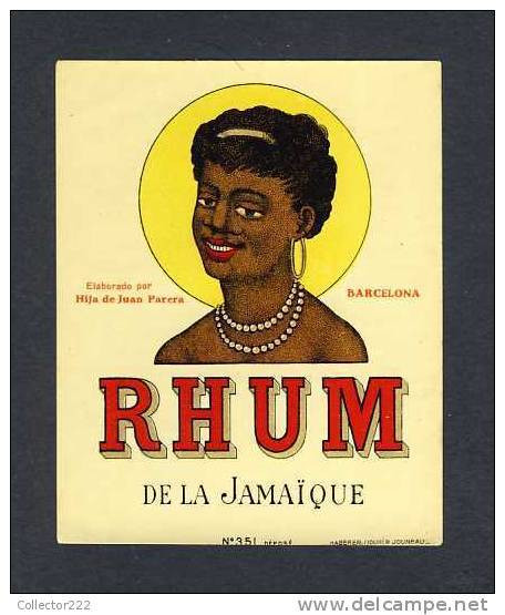 Etiquette De Rhum De La Jamaique (9 X 11 Cms) (Ref.67695) - Rhum