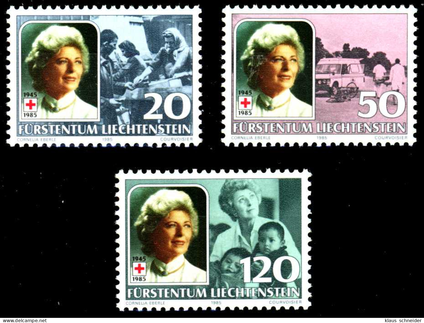 LIECHTENSTEIN 1985 Nr 875-877 Postfrisch SB46352 - Unused Stamps