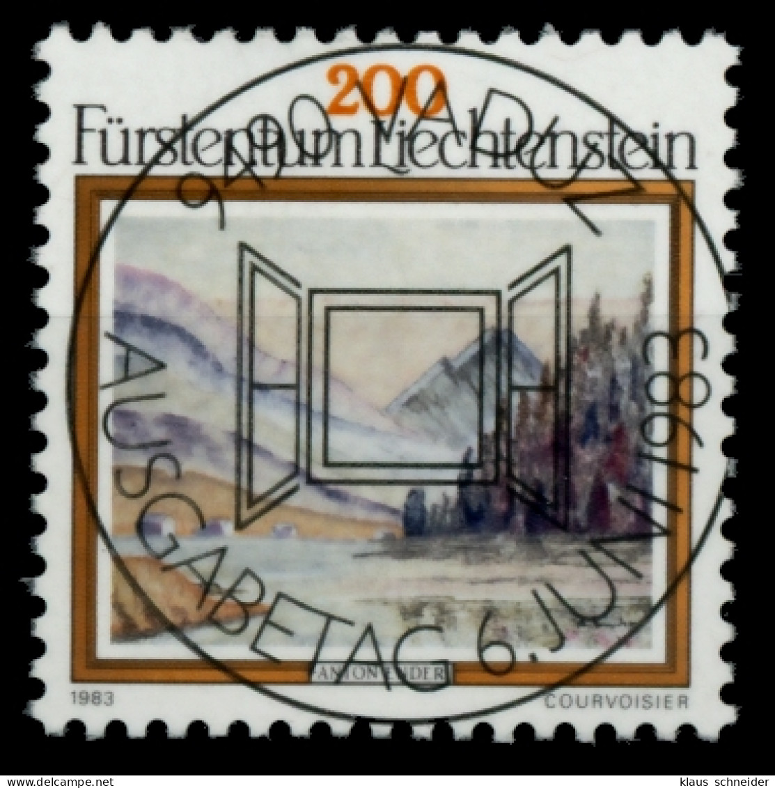LIECHTENSTEIN 1983 Nr 823 Zentrisch Gestempelt X6E69D6 - Used Stamps