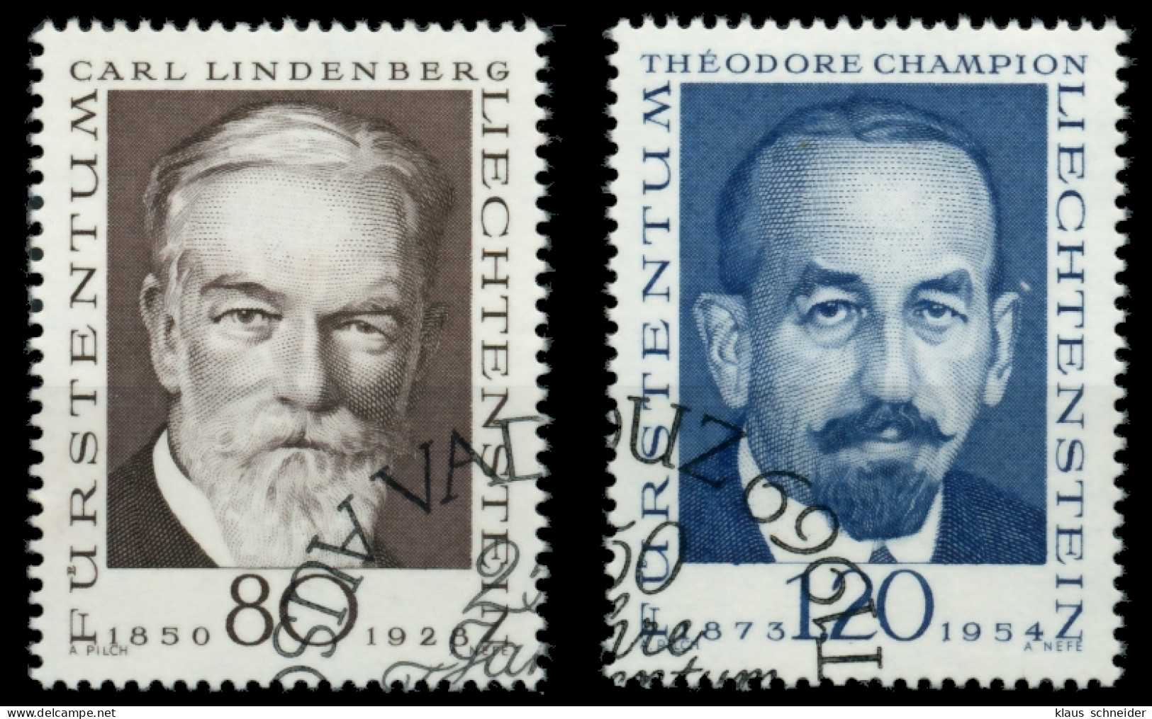 LIECHTENSTEIN 1969 Nr 512-513 Gestempelt SB4DDDE - Used Stamps