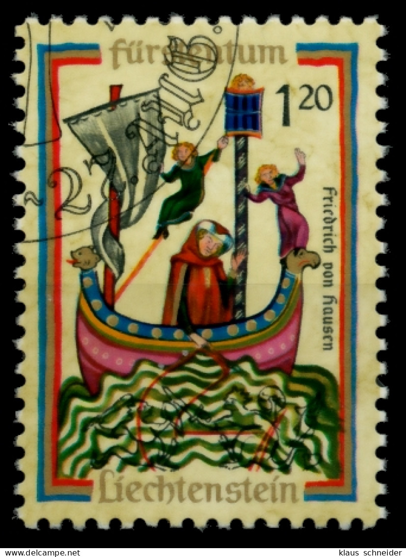 LIECHTENSTEIN 1970 Nr 530 Gestempelt SB4DE62 - Used Stamps