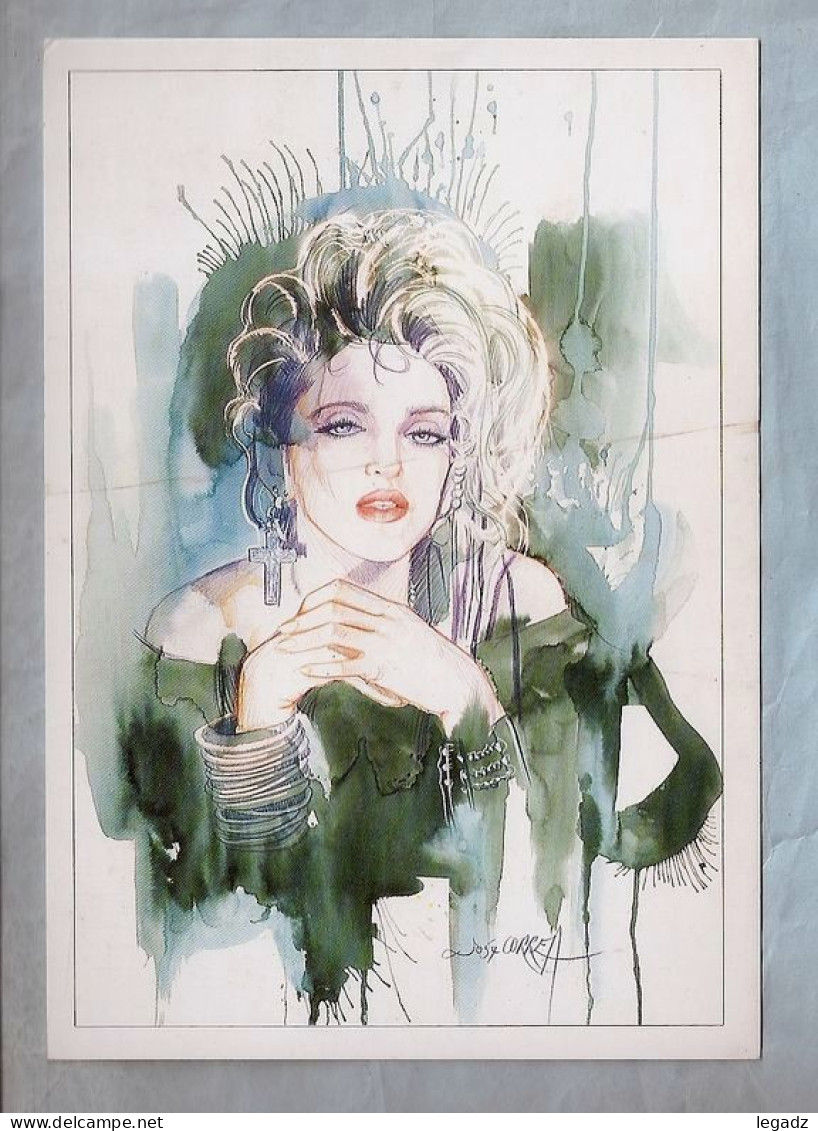 CPM Illustration - JoseCorrea - 28. Madonna - Editions Dalix - Artisti