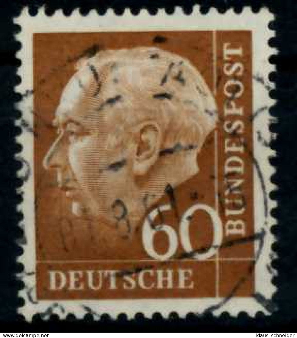 BRD DS HEUSS 2 Nr 262 Gestempelt X743246 - Used Stamps