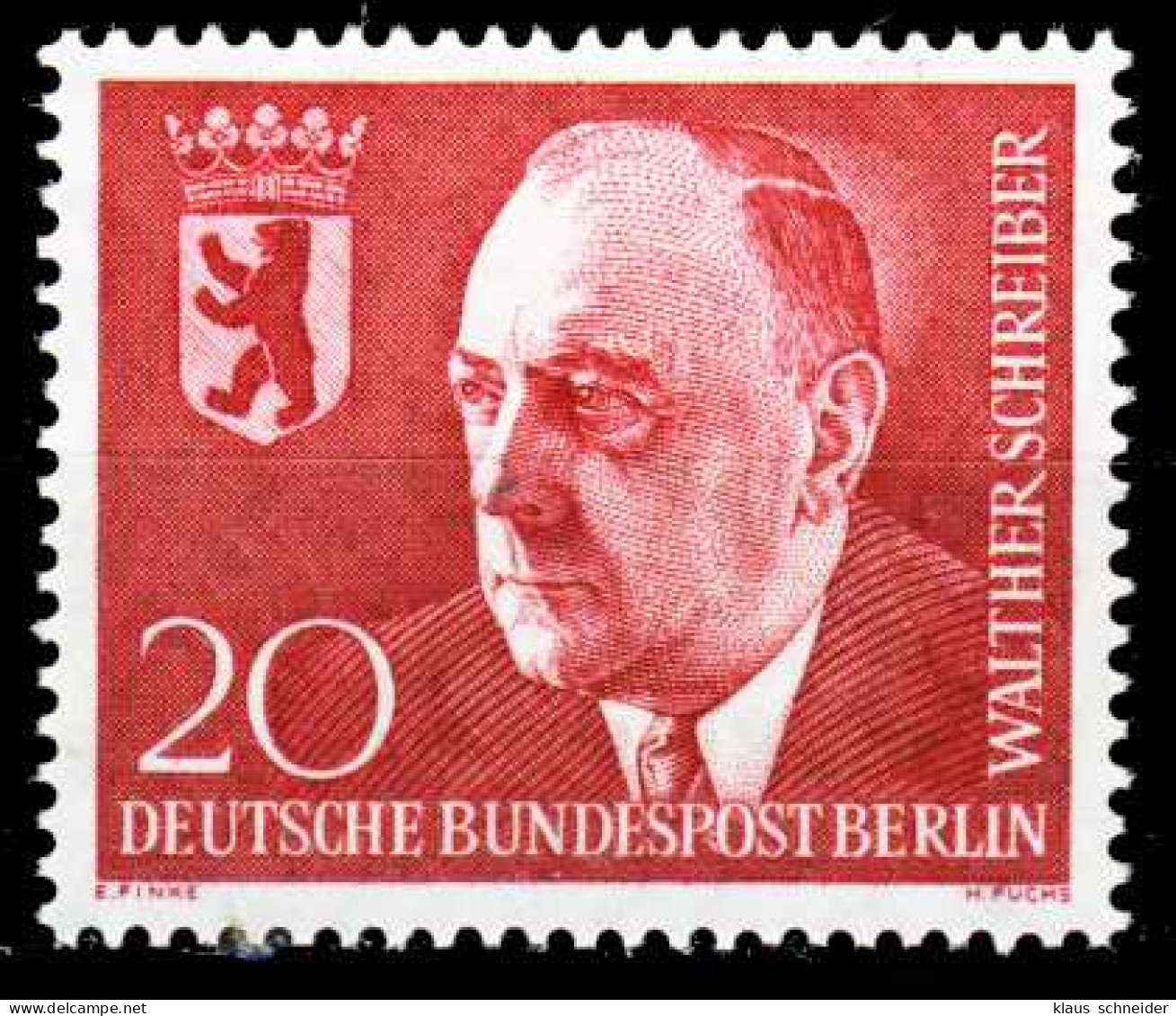BERLIN 1960 Nr 192 Postfrisch S58FC92 - Unused Stamps