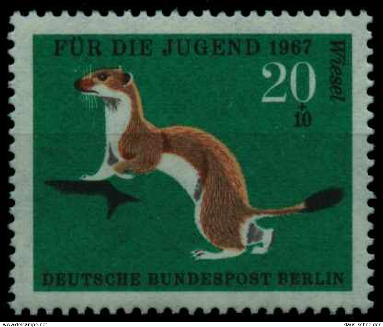 BERLIN 1967 Nr 300 Postfrisch S5951A6 - Neufs